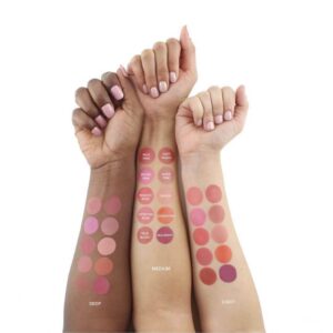 PC-Blush swatches on arms