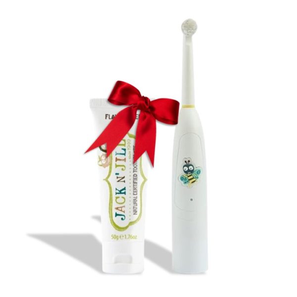 buzzy brush with toothpaste bundle